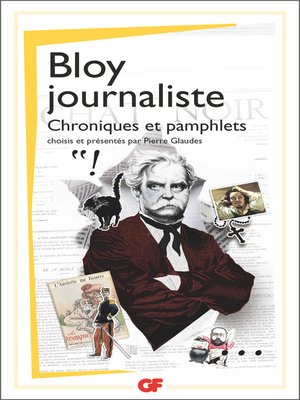 cover image of Bloy journaliste